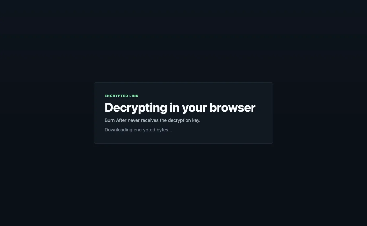 Recipient saving the downloaded file with no account required