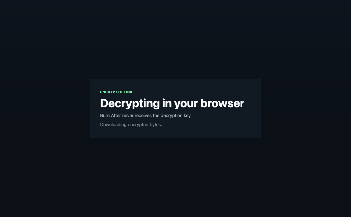 Recipient saving the downloaded file with no account required