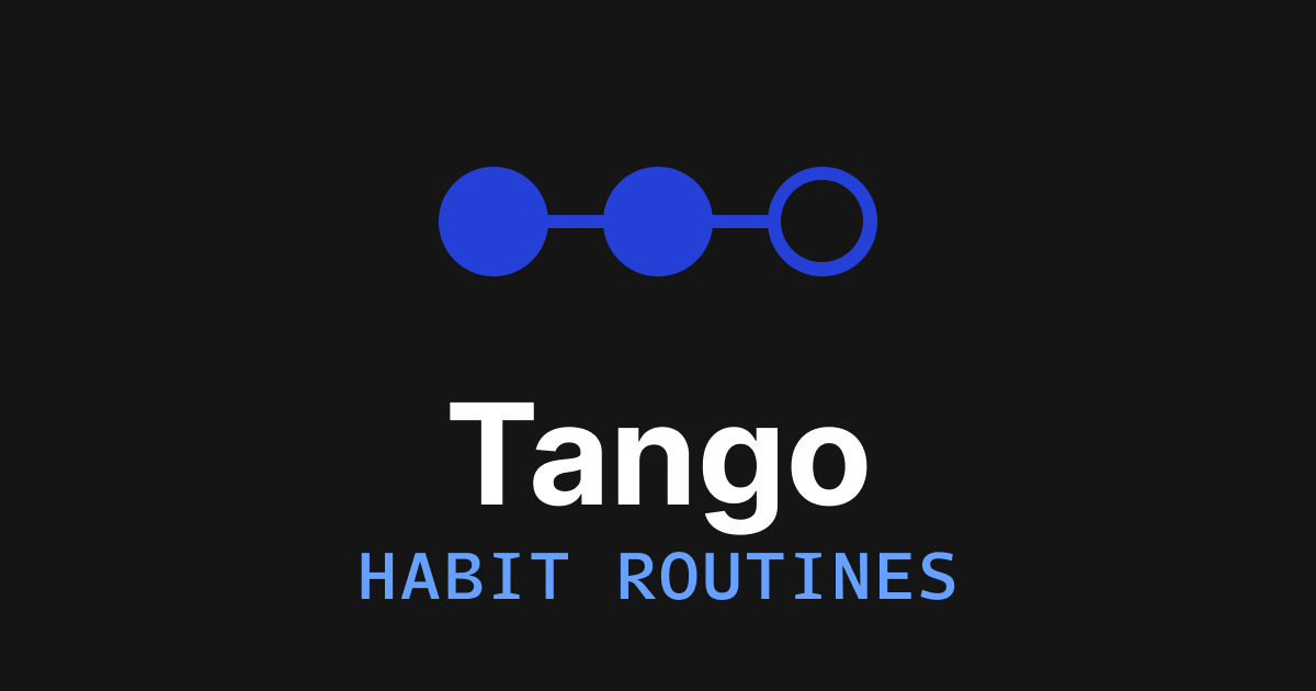 The Tango iOS app